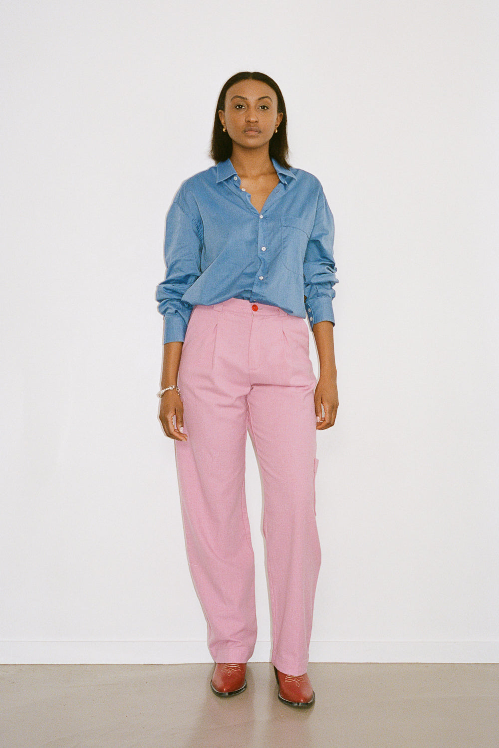 Pantalon Simon lilac